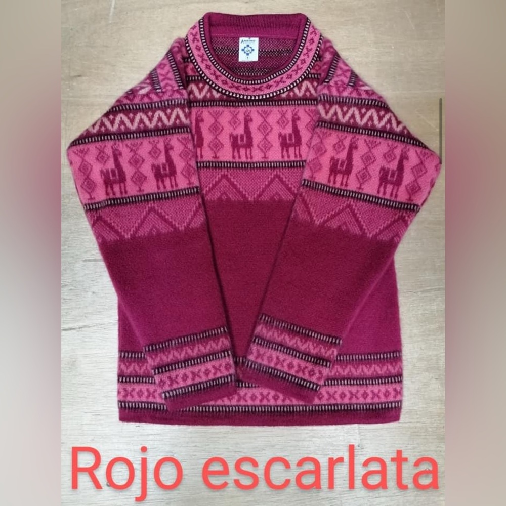 Baby alpaca wool sweater